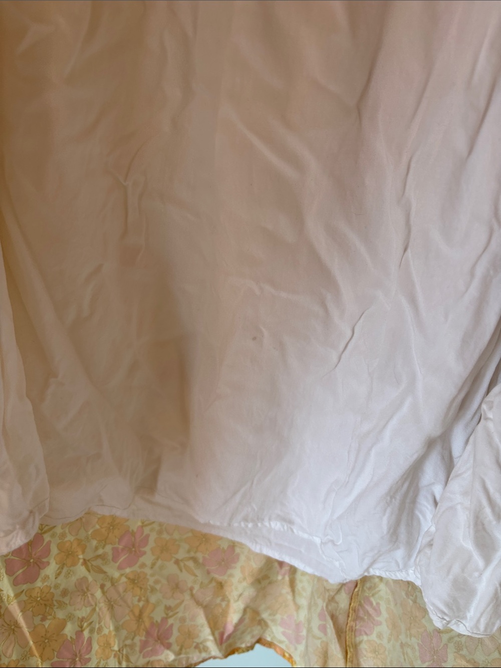 Jackson Rowe Floral Midi/Maxi Skirt Yellow Pink Boho Cottagecore M - Picture 5 of 7